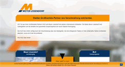Desktop Screenshot of meyerlissendorf.com